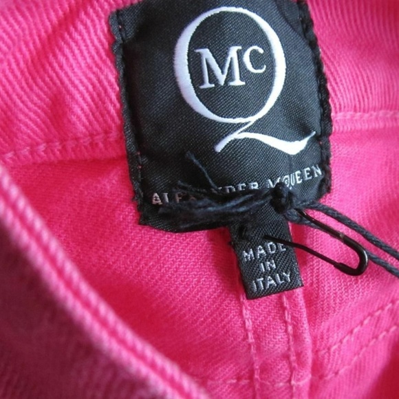 NWOT AUTHENTIC McQ ALEXANDER McQueen JEANS_26 LAST! - Picture 4 of 14